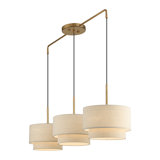 3 - Light Dimmable Chandelier