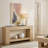 Rectangular Side Table, Wooden Rectangular Coffee Table Placed Behind The Sofa, Rustic-Style Entryway Table Suitable For Entrances, Hallways, And Living Rooms.