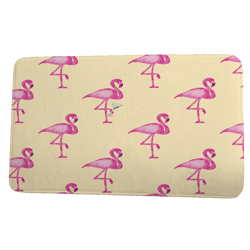 Tapis de bain Lyndsey, L 17 po x L 24 po, Jaune