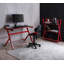 Inbox Zero 48in R-Shaped Gaming Desk with Mouse Pad-198388447