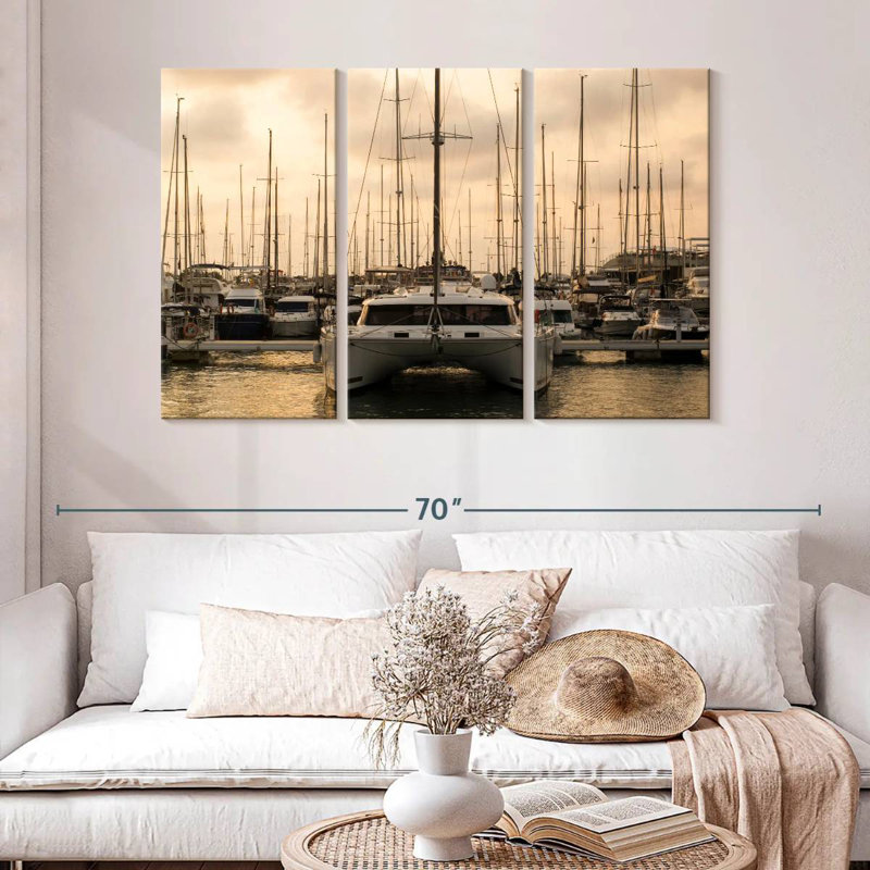 Mehar Mediterranean Catamaran, 32" H x 50" W