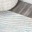 Tapis ivoire / bleu Amdrea-804035587