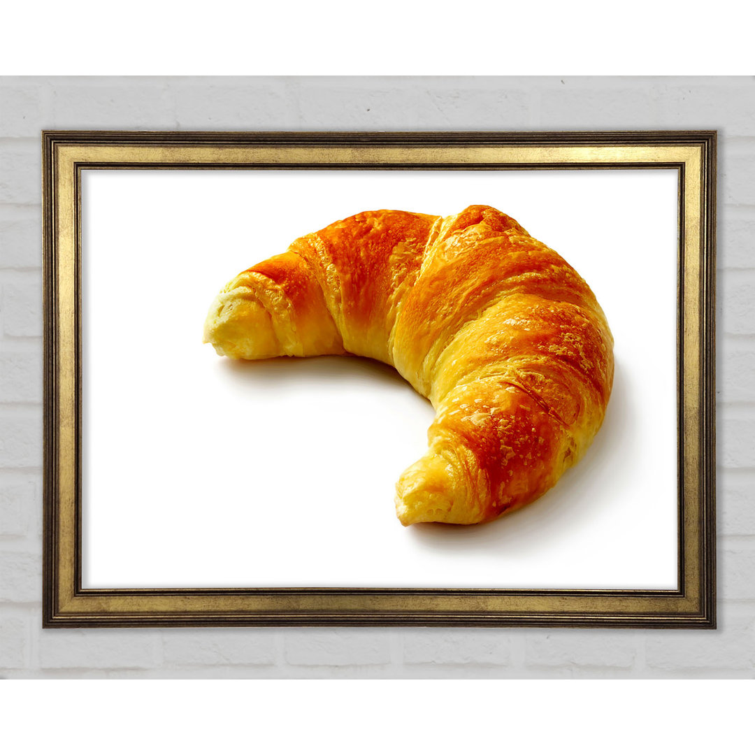 Croissant Delight - Einzelner Bilderrahmen Kunstdrucke