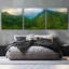 «Seychelles Jungles» par Epic Portfolio, art mural en verre acrylique 3 pièces-102088616