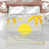 Gris moyen / jaune clair