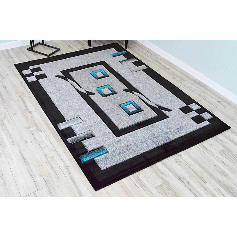 Kennell Abstract Indoor Rug, Rectangle 7'9" x 10'8"