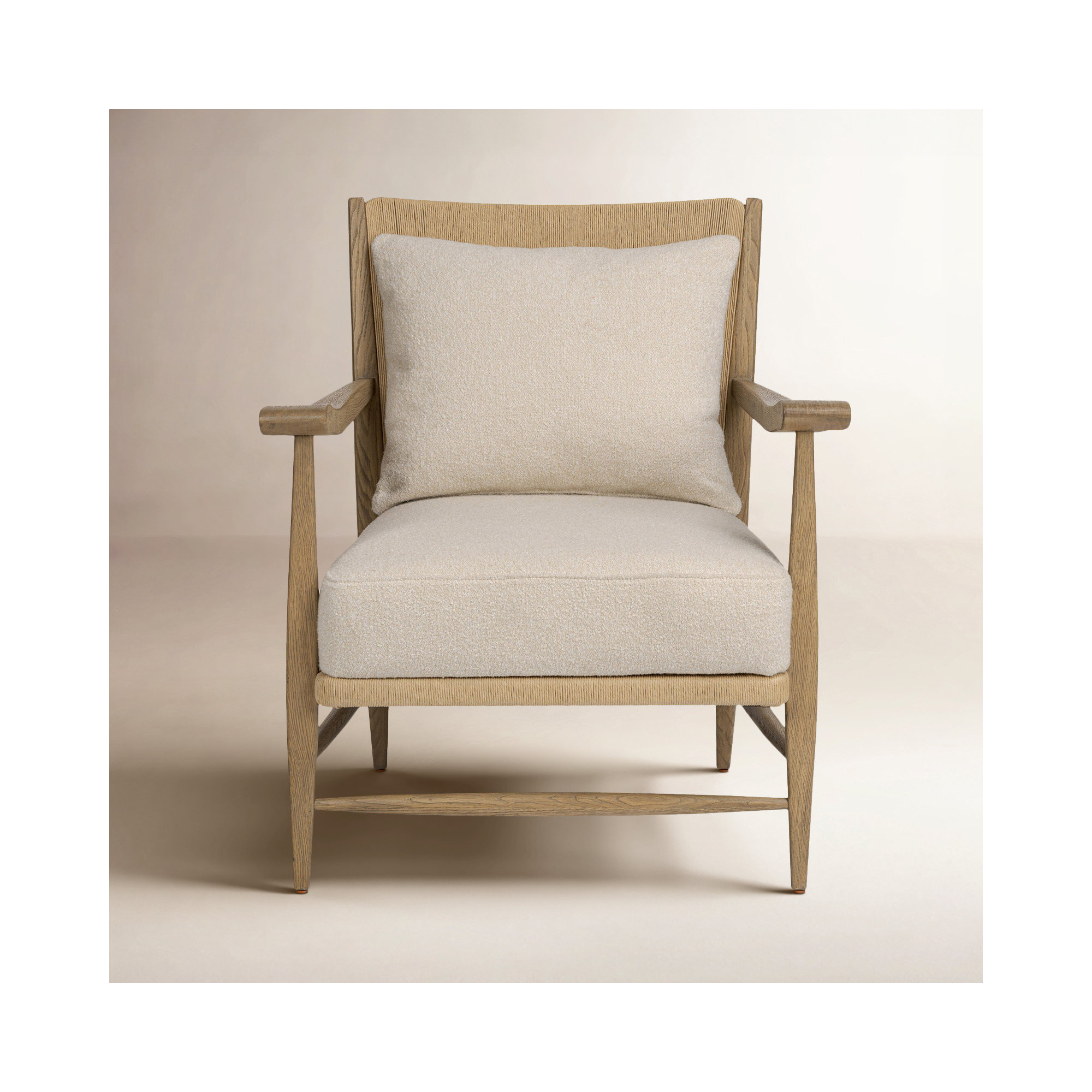 Godfrey Chair, Light Brown, Crete Sand