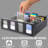 Card Deck Storage Box For Trading Cards 3000+MTG Deck Box With 1...