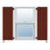 Atlantic Architectural Single Panel, Raised Panel Shutters Pair