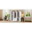Rangement pour garde-robe en bois à 6 portes avec 6 grands tiroirs-667786772