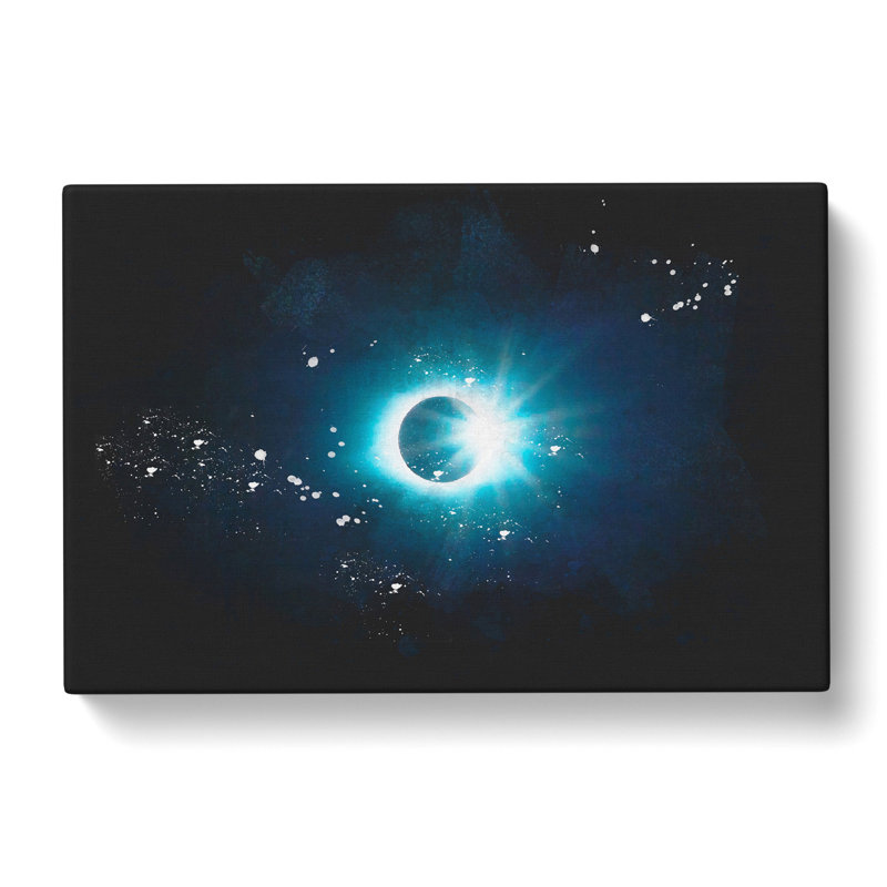 The Moon Passing the Sun - Wrapped Canvas, 40cm H x 60cm W x 3cm D