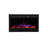 The Sideline 28 Electric Fireplace for Recessed or Wall Mount Installation