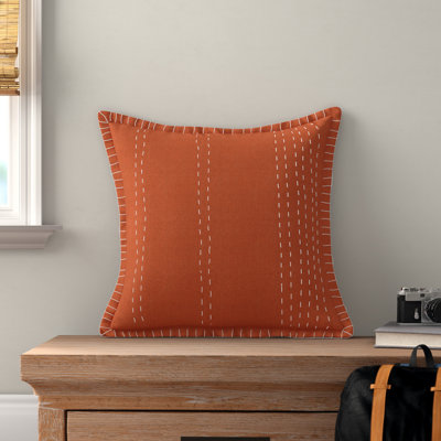 Housse et insert de coussin décoratif en coton Roseville