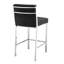 Scott Upholstered Stool with Metal Frame-61832758-61832757