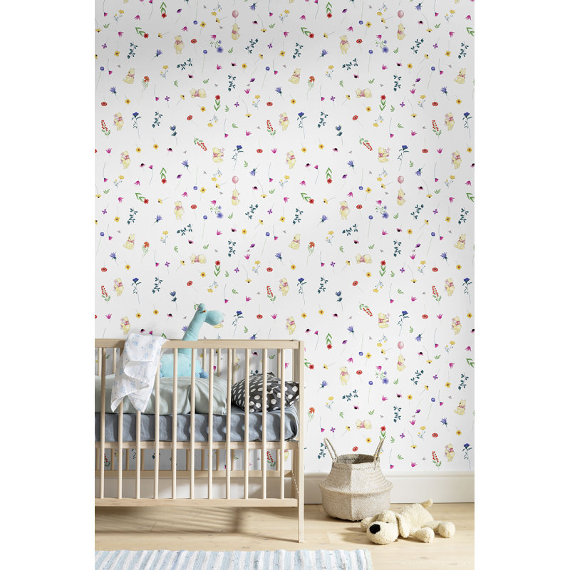 Disney Winnie the Pooh Summer -  Non-Woven Wallpaper 10.05m x 53cm