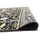 Tapis oriental noir Oushak Chobi
