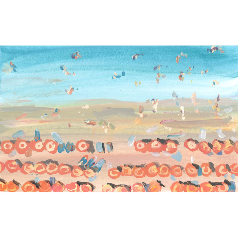 Amalfi Abstract 5 Print by Katie Ré Scheidt, 20" H x 32" W, Wrapped Canvas