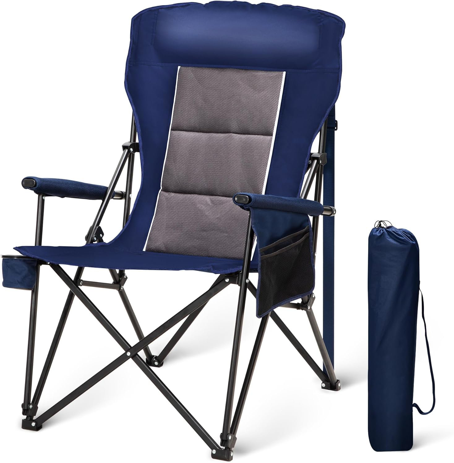 COLORSOUL Chaises De Camping Surdimensionnées Rembourrées Et COLORSOUL Chaises De Camping Surdimensionnées Rembourrées Et