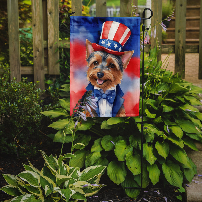 Drapeau patriotique du jardin américain, Terrier australien