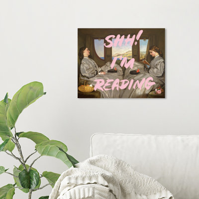 Im Im Reading - Impression sur toile tendue
