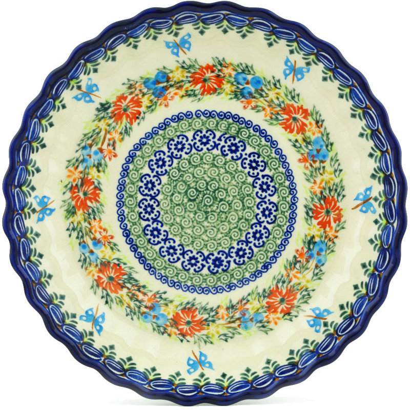 Polmedia Stoneware Pie Pan