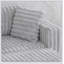 Canapé modulaire 106,3 pouces pour 3 personnes avec sièges confortables et design distinctif pour les chambres modernes-108496752