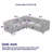 Dupriest Upholstered L-Shaped Sectional-125050802
