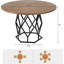 Dining Table with Iron Base