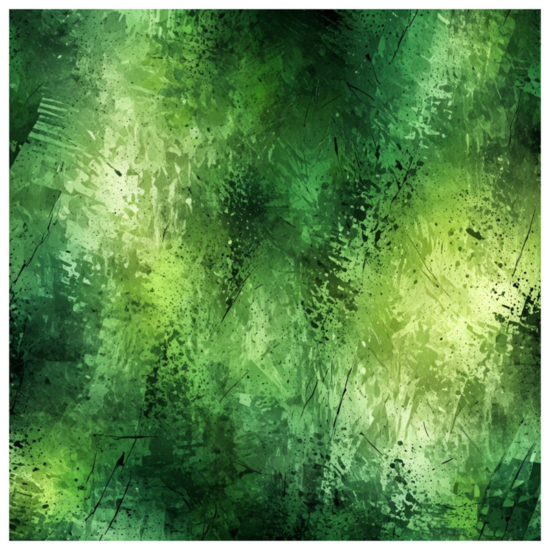 Green Abstract Texture Blankets, 50in W x 60in H
