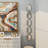 Cymon Metal Slim Stacked Chain 5 Layer Geometric Wall Mirror with Trellis Pattern-760862419