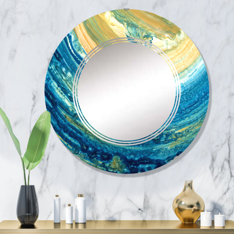 Circle Mirror, 32" x 32"