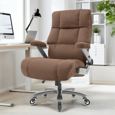 Big and Tall Velvet Office Chair，Ergonomic High Back Executive Office Chair