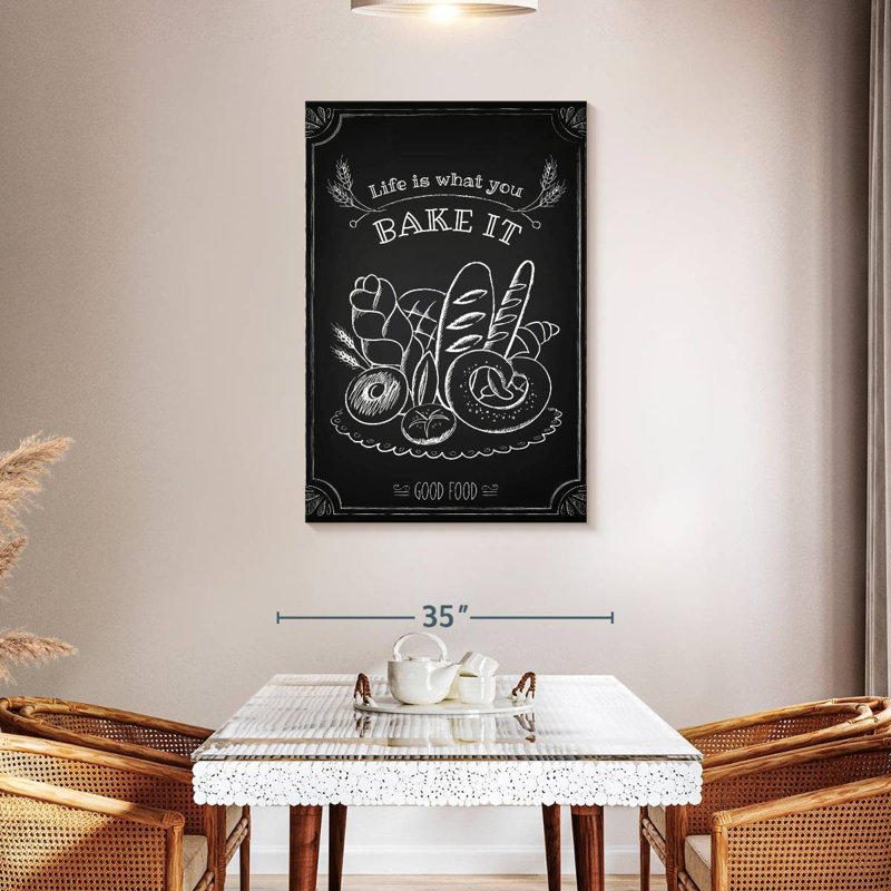 Baking Life, 45" H x 30" W