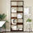 vidaXL Bookshelf Engineered Wood Tall Bookshelf Rectangular-2096253785