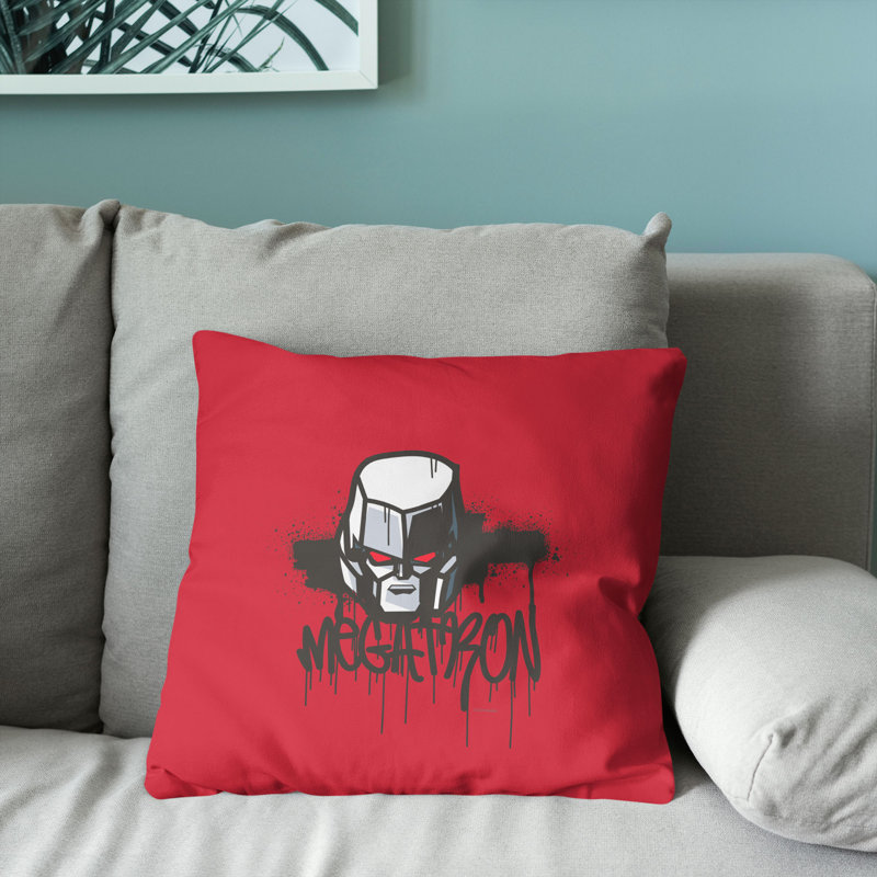 Hasbro Transformers Megatron Pain Throw Pillow