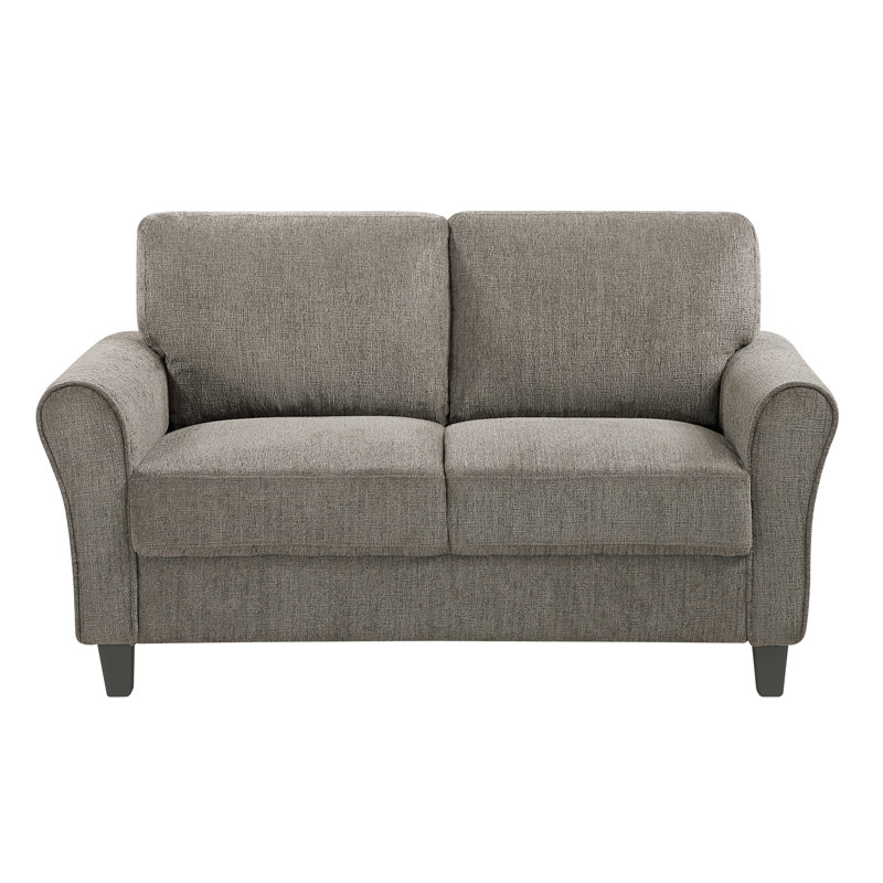Causeuse confort 1 pièce, Chenille - Brun
