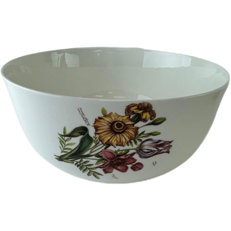 Bol en porcelaine de qualité Victoria Bella, 100 oz (9,75 po). Très grand bol à salade, bol pour salade, soupe, pâtes et dîner