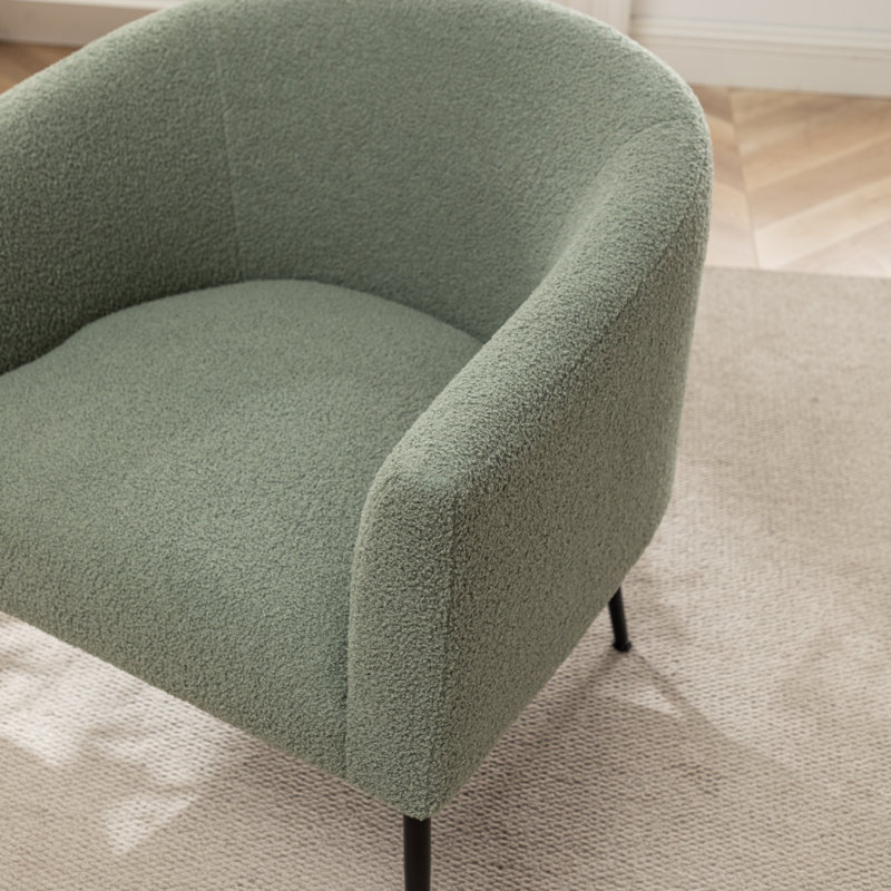 Jameila Upholstered Barrel Chair (Set of 2)