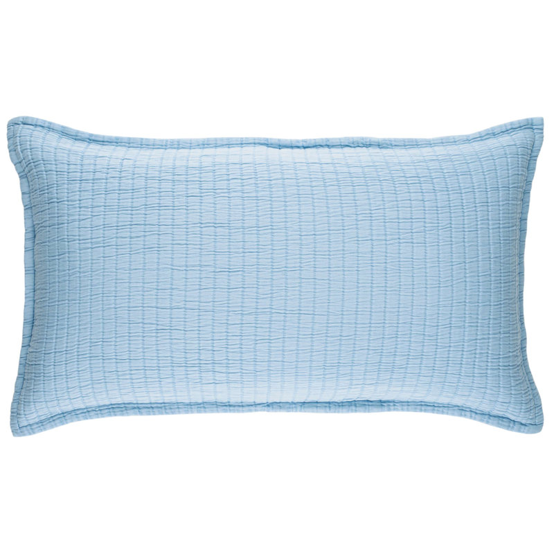 Boyfriend Matelasse Sham, Standard/Twin, Sand