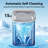 Nugget Countertop Ice Maker With Soft Chewable Ice, Automatic 34S In 24 Hours, Pebble Portable Ice Machine With Ice Scoop, Self-Cleaning, One-Click Operation, For Kitchen,Office-88551926