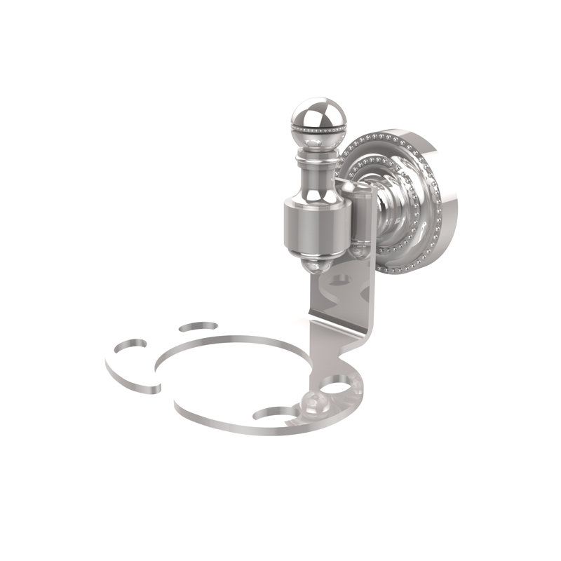 Porte-brosse à dents & culbuteur Godinez, Chrome poli