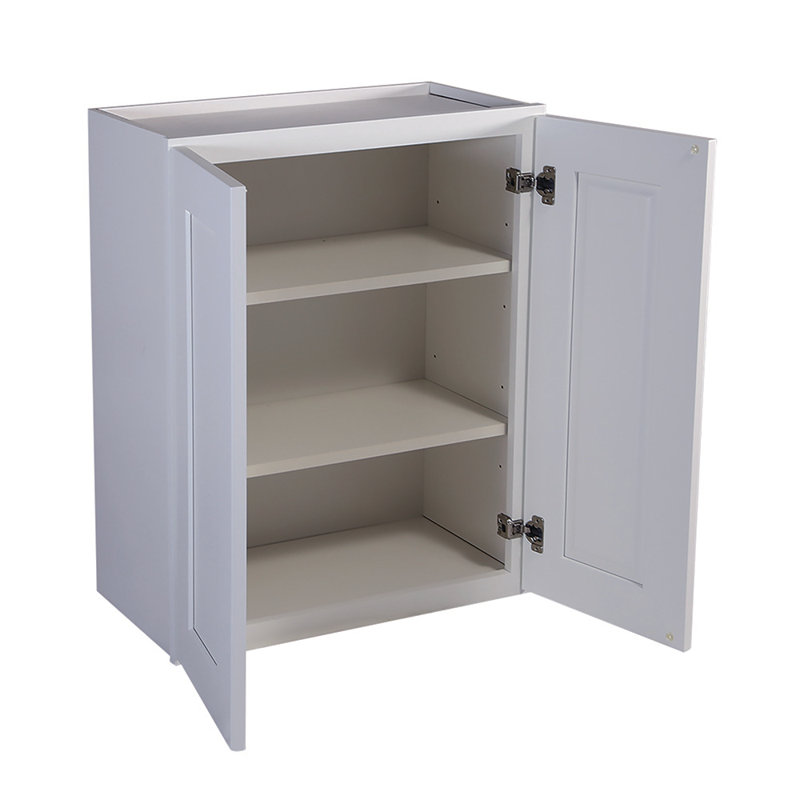 Armoire de cuisine style Shaker de Design House Brookings (prête à assembler), H 24 po x l 24 po, Blanc