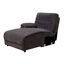 Canapé modulaire inclinable en chenille de 133,5 po Koio