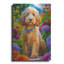 «Sitting Labradoodle» par Dean Russo, art mural en métal, 24 po x 36 po-159187511