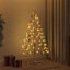 Wooden Christmas Tree with Stand Brown Bamboo-1332313352