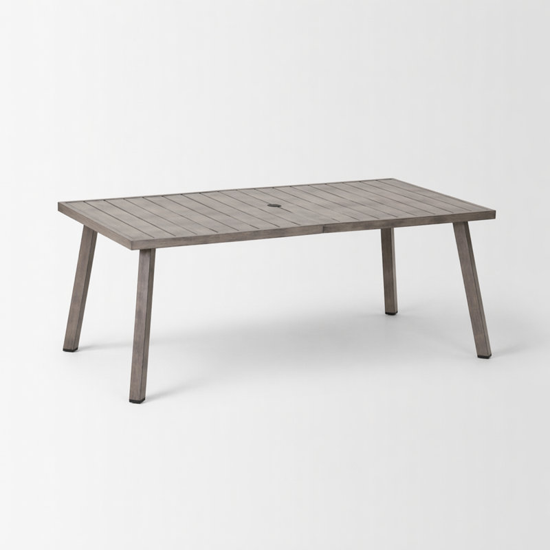 Table de salle à manger pliante d'extérieur extensible, résistante aux intempéries, peu encombrante, idéale pour les dîners en famille, les barbecues et les fêtes