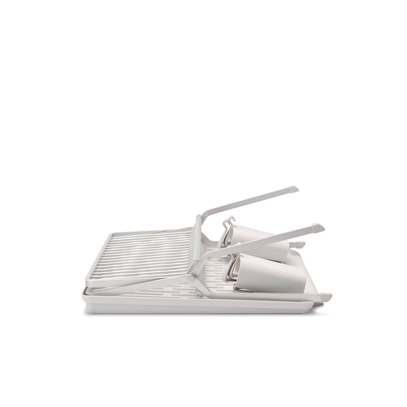 Brabantia Sinkside Large Foldable Dish Drying Rack, White