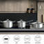 Yarbro 6 - Piece Stainless Steel Cookware Set