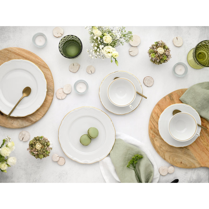 Maria Theresia Piece Porcelain China Dinnerware Set - Service for 6