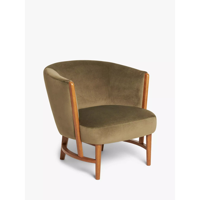 Fauteuil en velours de 30 po Ingvaldur